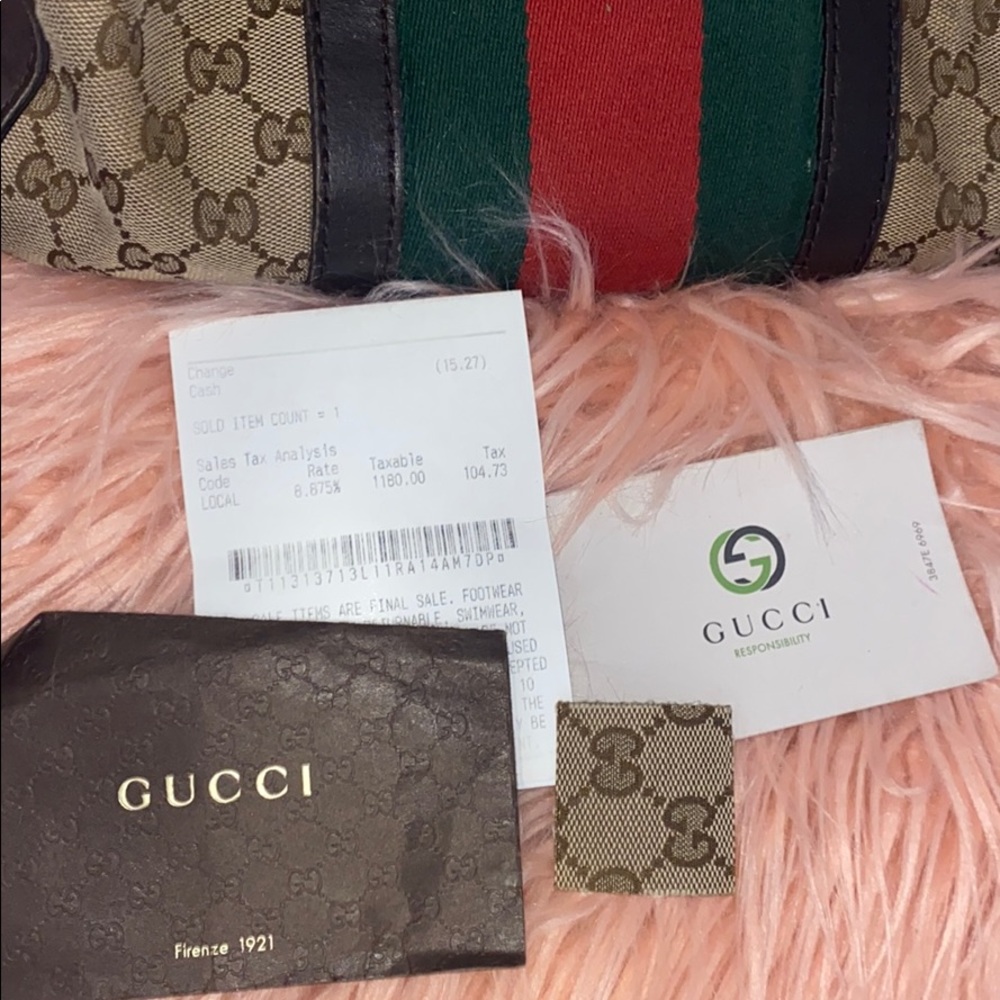 Authentic Gucci mini Duffle Bag - Picture 5 of 7
